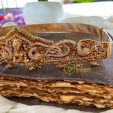 Kids Hipbelt - AD Stone Premium Lakshmi temple Hipbelt -G2917